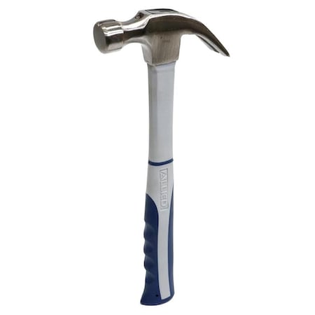 Allied 16 oz Claw Fiberglass Handle 2 Material Grip Hammer 31373